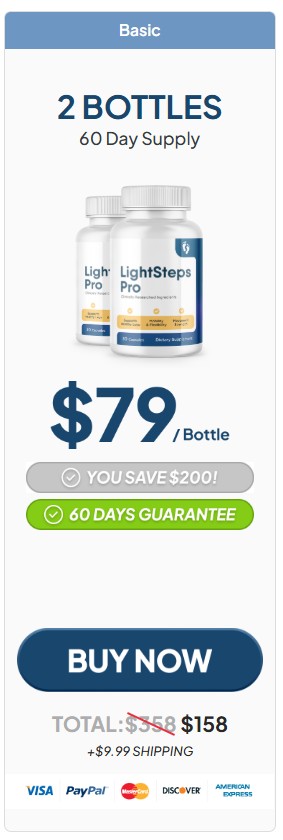 LightSteps Pro 2-Bottle Price